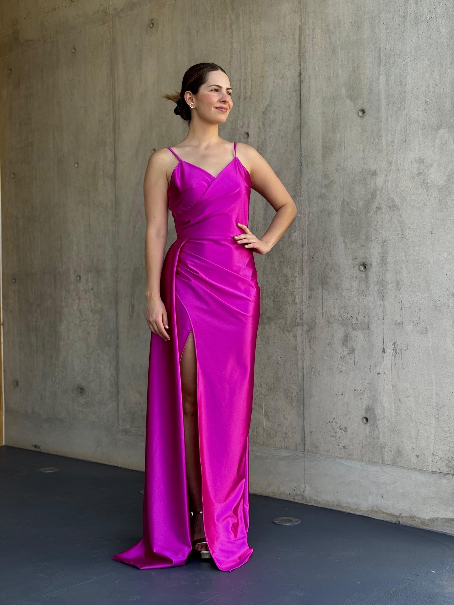 Vestido Amelie bugambilia