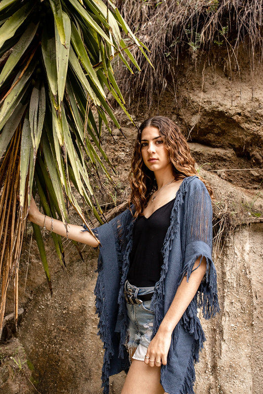 Túnica Azul-Gris